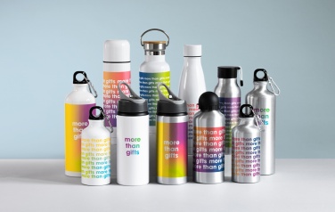 Logo trade reklaamtoote pilt: Must topeltseintega termos 500 ml