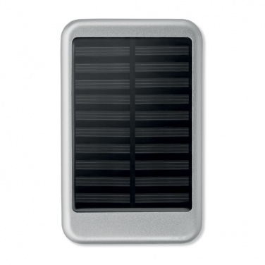 Logotrade reklaamtooted pilt: 4000 mAH päikesepatareiga akupank