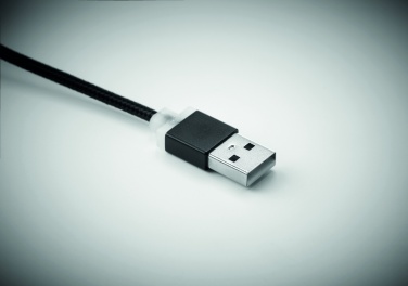 Logo trade reklaamtoote pilt: USB-tüüpi C-kaabliga võtmehoidja Salaspils