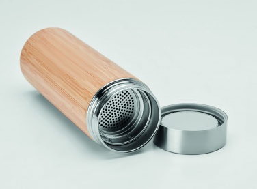 Logo trade ärikingid foto: Bambusest topeltseintega termos 400ml