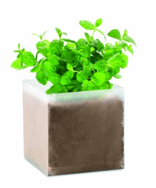 Logotrade ärikingituse foto: Kompost seemnetega "MINT"