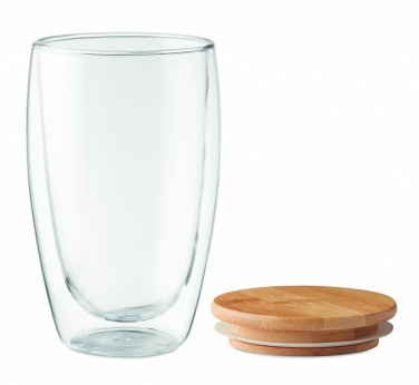 Logotrade reklaamkingid pilt: Kaheseinaline klaas 450 ml Frankfurt