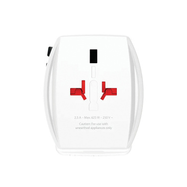 Logo trade reklaamtooted foto: SKROSS World Travel Adapter MUV 65W PD USB C kaabliga