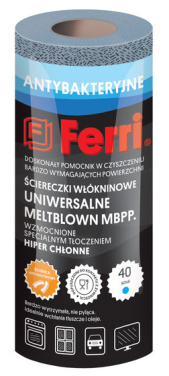 Logotrade meene foto: Super MELTBLOWN mittekootud puhastuslappidega rull 145021200