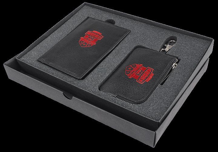 Logotrade ärikingid pilt: Kinkekomplekt RFID kaardihoidjaga 531052