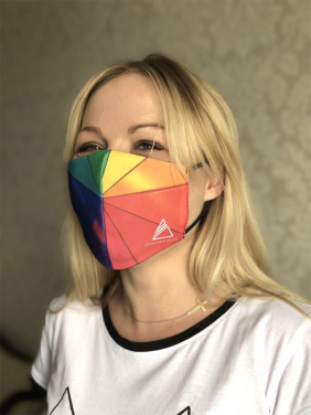 Logotrade ärikingitused pilt: VENUS PRO puuvillane näomask koos HEPA filtri taskuga 1378165