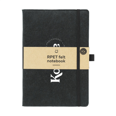 Logo trade meene pilt: Felty GRS RPET paberist märkmik A5