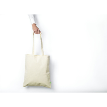 Logotrade ärikingi foto: Orgaanilisest puuvillast GOTS Shopper kott (140 g/m²).