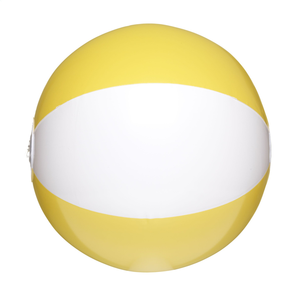 Logo trade firmakingi pilt: Kollane rannapalll Ø 27 cm