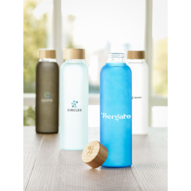 Logotrade ärikingi foto: Frosty Glass Bottle 550 ml joogipudel
