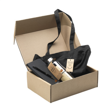 Logotrade ärikingituse foto: Ümbertöödeldud materjalist toodete kinkekomplekt