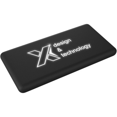 Logotrade ärikingituse foto: SCX.design P30 8000 mAh valgustusega päikesepatareiga akupank