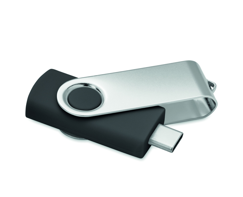 Logo trade reklaamkingi pilt: 16 GB USB-mälupulk 3.0 C-tüüp