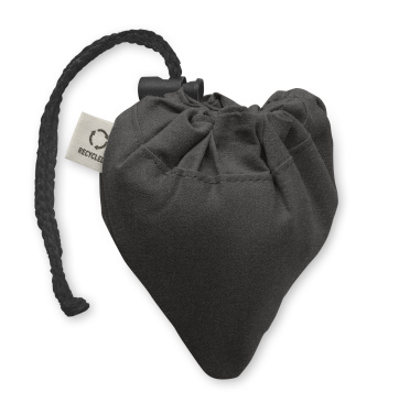 Logotrade reklaamkingid pilt: CARRIE must kokkupandav ostukott 140 gr/m²