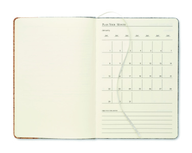 Logo trade reklaamtooted foto: CORKBOOK A5 RPET korgist märkmik