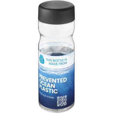 Logo trade firmakingi pilt: H2O Active® Eco Base 650 ml keeratava korgiga veepudel