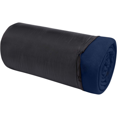 Logotrade reklaamkingitused pilt: Huggy fliisist ruuduline tekk kandekotiga 220x250 cm