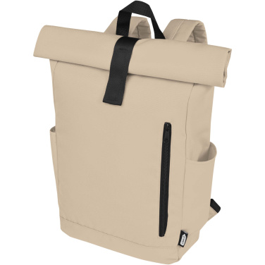 Logotrade reklaamkingitused pilt: Byron 15,6" GRS RPET rull-top seljakott 18L