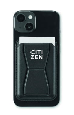 Logo trade meene pilt: LEAMAG magnetiline PU kaardihoidja