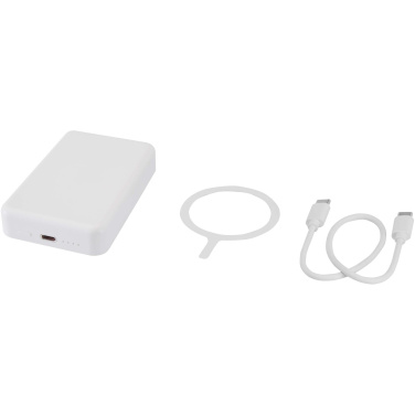 Logo trade ärikingitused foto: Acrab 10 000 mAh 15W magnetiline juhtmevaba varupank 20W PD-ga - valmistatud taaskasutatud plastist