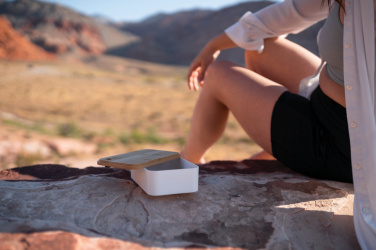 Logotrade reklaamtoote foto: RCS lõunakarp bambusest kaanega