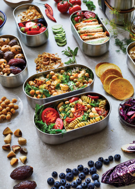 Logo trade ärikingid foto: Black+Blum roostevabast terasest toidukarp