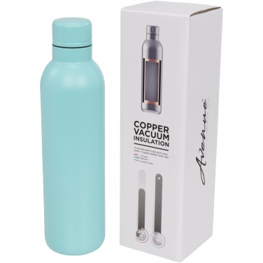 Logotrade mainoslahja tuotekuva: Thor-termospullo, kuparieriste, 510 ml