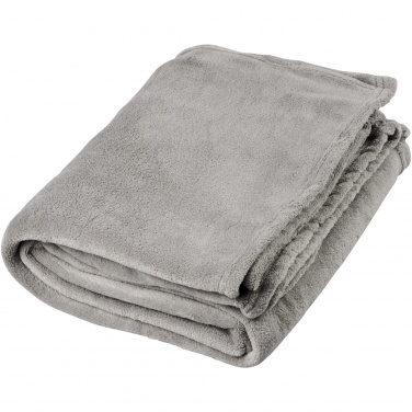 Logo trade mainostuote kuva: Bay-peite pehmeä fleece, sherpa-vuori ja ruutukuosi