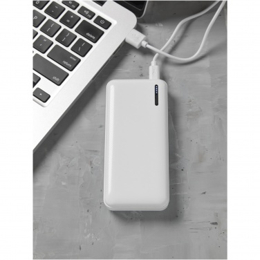 Logo trade mainoslahjat tuotekuva: Suuritiheyksinen Compress 10 000 mAh varavirtalähde