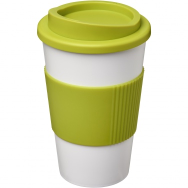 Logo trade liikelahja mainoslahja tuotekuva: Americano® 350 ml eristetty muki oterenkaalla
