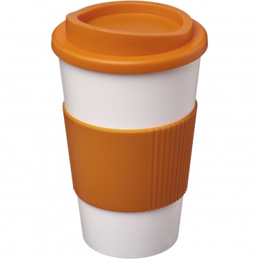 Logo trade mainoslahja kuva: Americano® 350 ml eristetty muki oterenkaalla