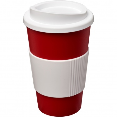 Logo trade mainoslahjat ja liikelahjat kuva: Americano® 350 ml eristetty muki oterenkaalla