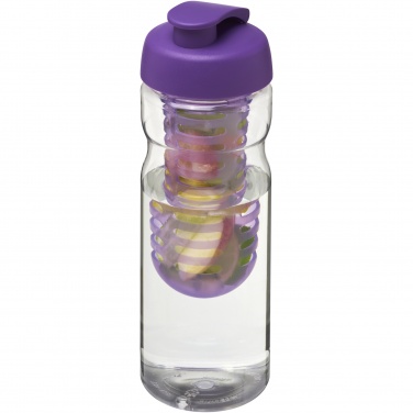 Logo trade mainostuote kuva: H2O Active® Base 650 ml läppäkantinen urheilujuomapullo & uuttaja