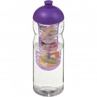 Logo trade mainoslahjat tuotekuva: H2O Active® Base 650 ml kupukantinen urheilujuomapullo & uuttaja