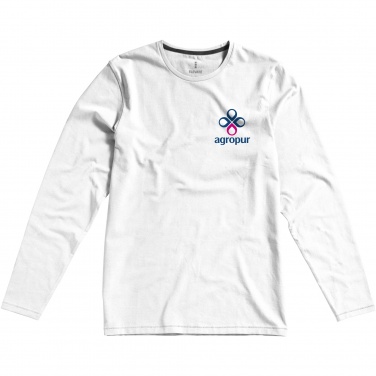 Logo trade liikelahja mainoslahja tuotekuva: Ponoka long sleeve men's organic t-shirt