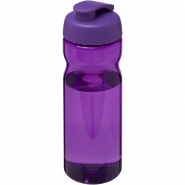 Logo trade mainoslahjat tuotekuva: H2O Active® Eco Base 650 ml -urheilujuomapullo läppäkannella