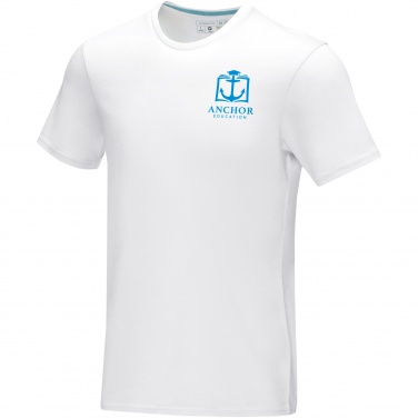 Logo trade mainostuote kuva: Azurite short sleeve men’s organic t-shirt