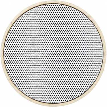 Logotrade mainoslahjat ja liikelahjat tuotekuva: Kikai Bluetooth® -kaiutin, vehnänolkea