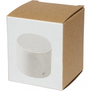 Logotrade liikelahjat mainoslahjat tuotekuva: Kikai Bluetooth® -kaiutin, vehnänolkea