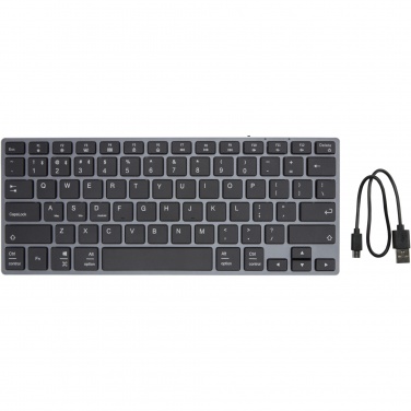 Logo trade liikelahjat tuotekuva: Hybrid Bluetooth-tehonäppäimistö – QWERTY