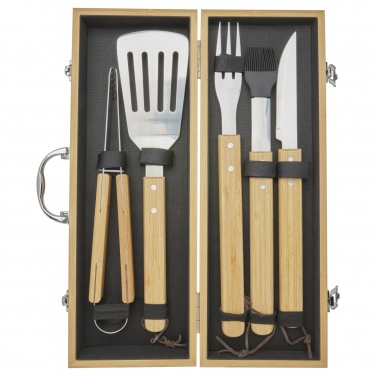 Logotrade liikelahja tuotekuva: Churras 5-osainen grillausvälinesetti
