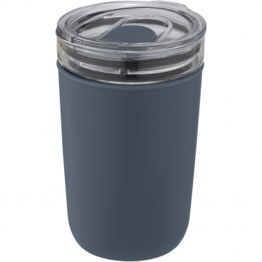 Logo trade liikelahjat mainoslahjat kuva: Bello 420 ml juomalasi, jossa on uusiomuovinen ulkoseinä
