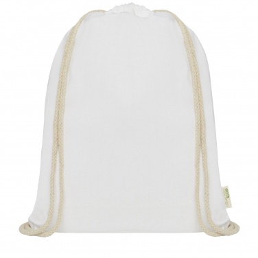 Logotrade mainostuotet kuva: Orissa 140 g/m² organic cotton drawstring bag 5L