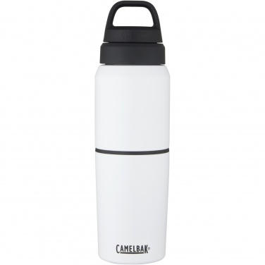 Logo trade mainoslahjat tuotekuva: CamelBak ruostumattomasta teräksestä 500 ml:n pullo ja 350 ml:n kuppi
