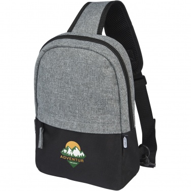 Logo trade mainostuote kuva: Reclaim GRS-kierrätetty kaksisävyinen sling-laukku 3,5 l