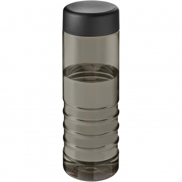 Logo trade liikelahja mainoslahja tuotekuva: H2O Active® Eco Treble 750 ml:n urheilujuomapullo kierrekannella