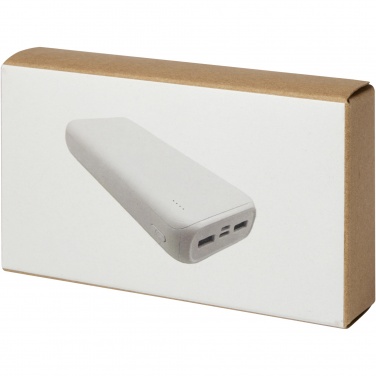Logotrade liikelahja tuotekuva: Electro 20 000 mAh:n varavirtalähde kierrätetystä muovista 