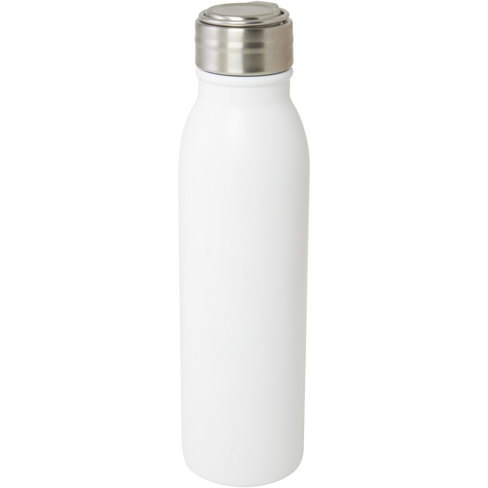 Logo trade liikelahja kuva: Harper 700 ml:n RCS-sertifioidusta ruostumattomasta teräksestä valmistettu vesipullo metallisilmukalla