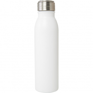 Logo trade liikelahja kuva: Harper 700 ml:n RCS-sertifioidusta ruostumattomasta teräksestä valmistettu vesipullo metallisilmukalla