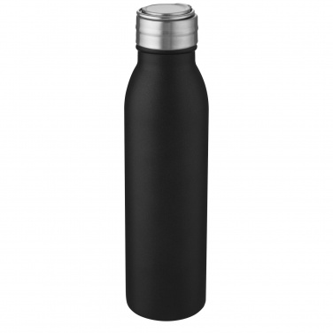 Logo trade mainoslahjat tuotekuva: Harper 700 ml:n RCS-sertifioidusta ruostumattomasta teräksestä valmistettu vesipullo metallisilmukalla